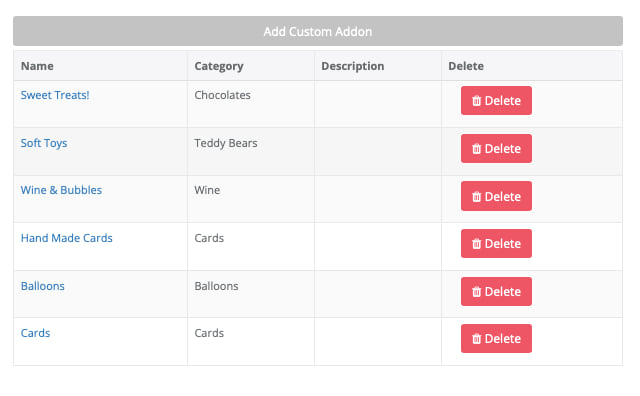 Custom Addons